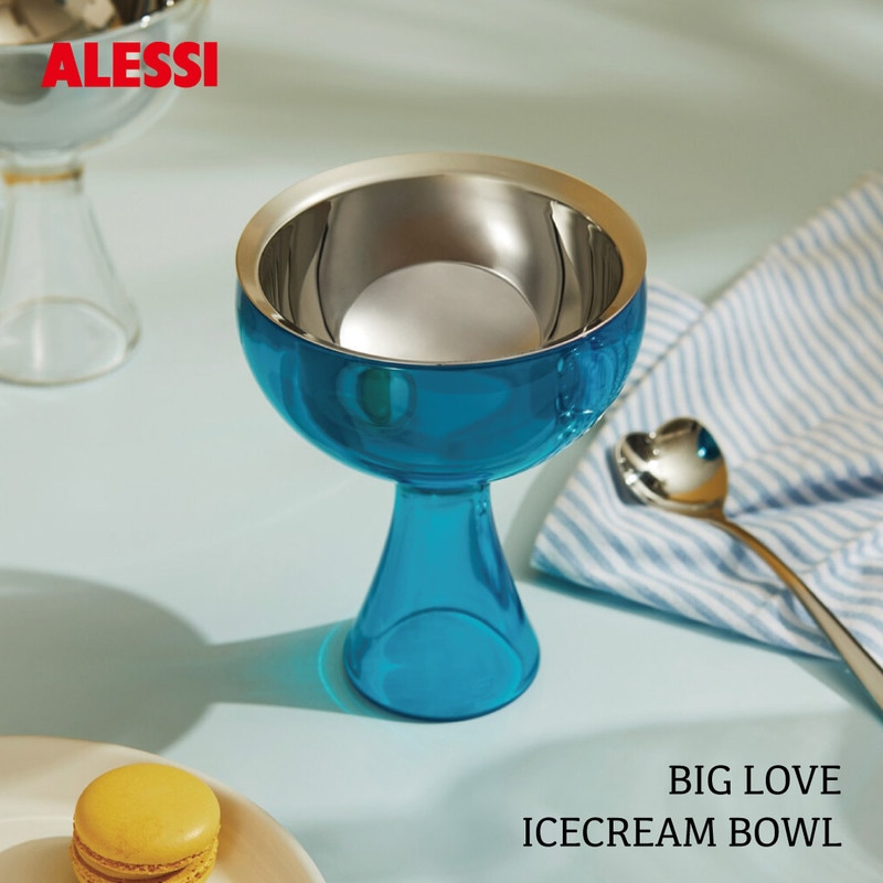 ALESSI アレッシ Big Love アイスクリームスプーン 1本 Miriam Mirri ミリアム・ミッリ スプーン カトラリー