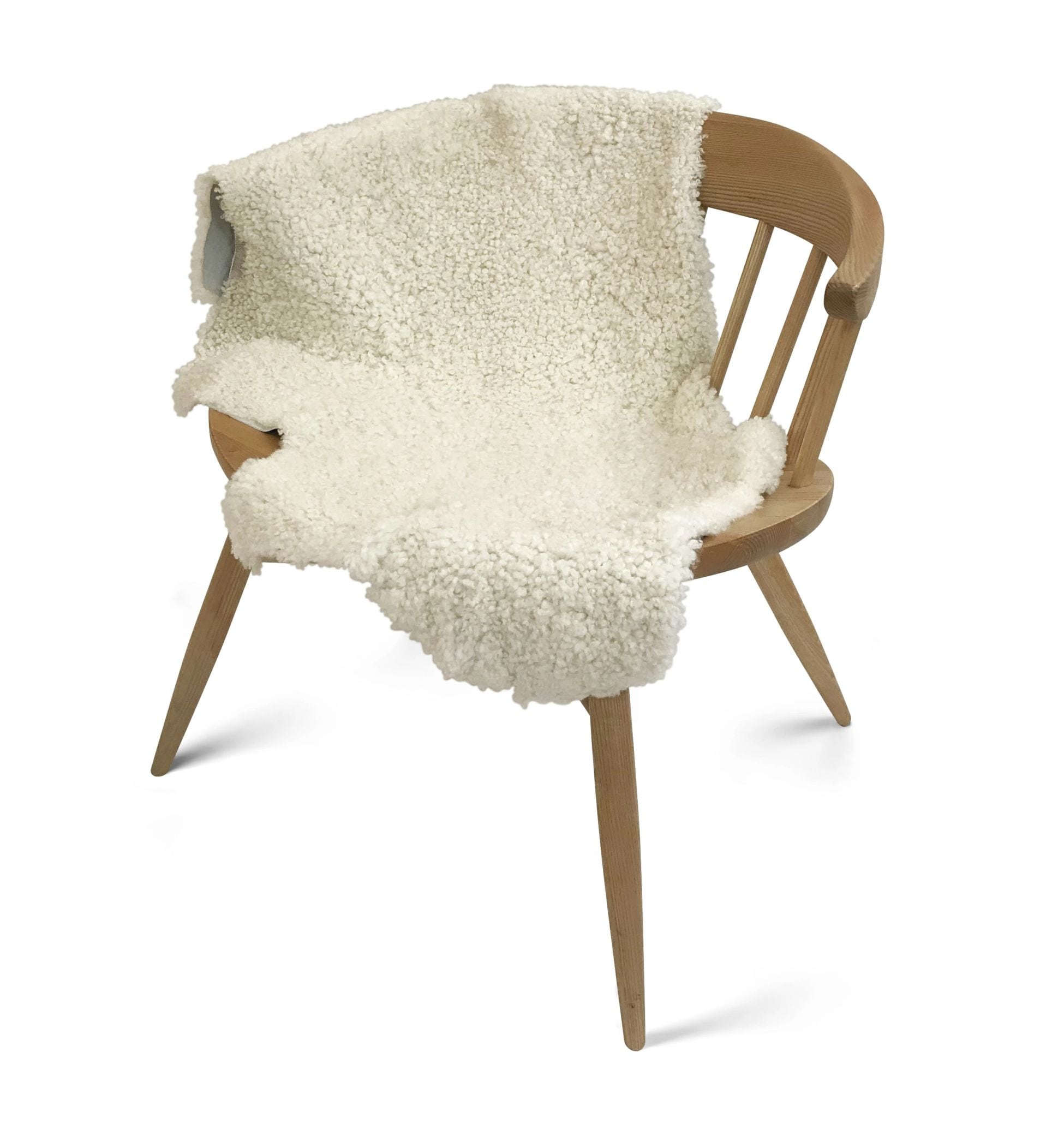 NATURES COLLECTION ネイチャーズ コレクション SHORT CURLY SHEEP SKIN アイボリー