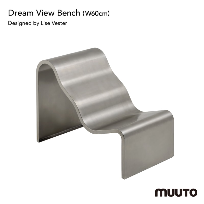Dream View Bench ドリーム ビュー ベンチ W60cm / MUUTO ムート / Lise Vester リセ ヴェスター