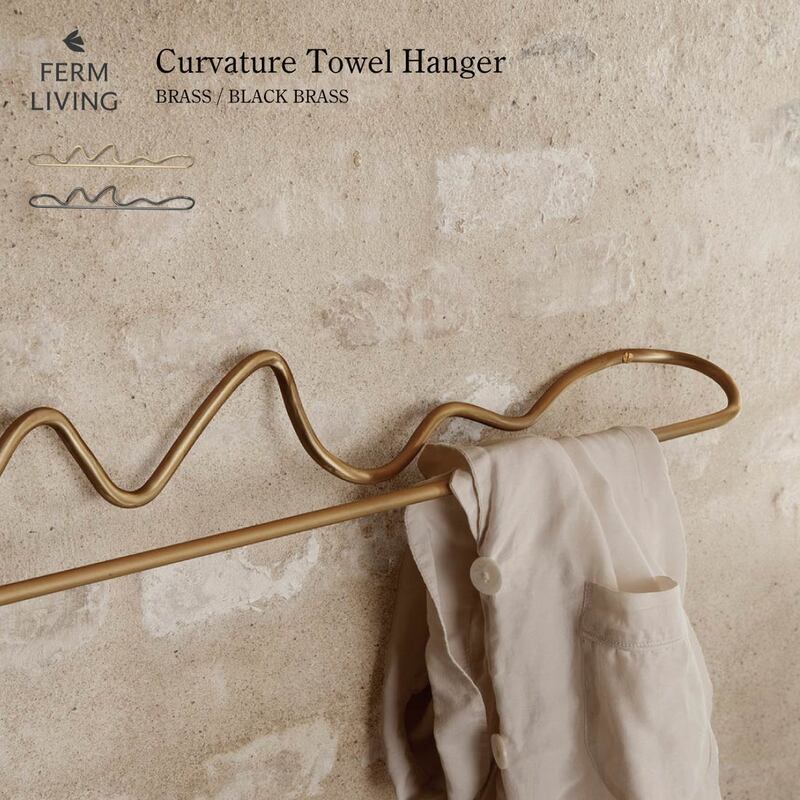 Curvature Towel Hanger カーバチュア タオルハンガー / ferm LIVING ファームリビング / 収納 壁掛け