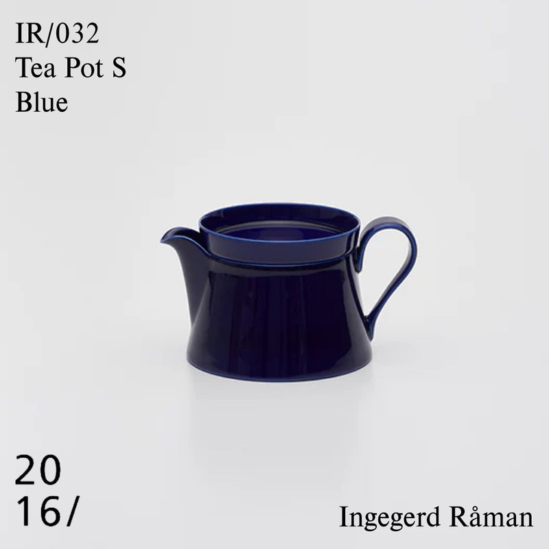 Tea Pot S Blue IR 032/ 2016 / arita japan / インゲヤードローマン Ingegerd Raman