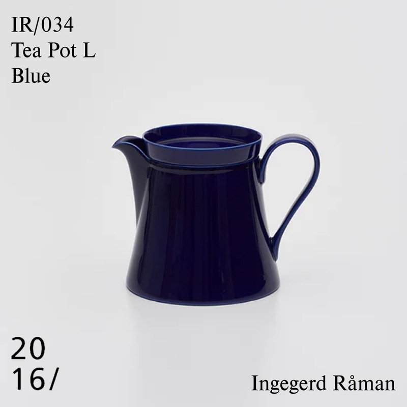 Tea Pot L Blue IR 034/ 2016 / arita japan / インゲヤードローマン Ingegerd Raman