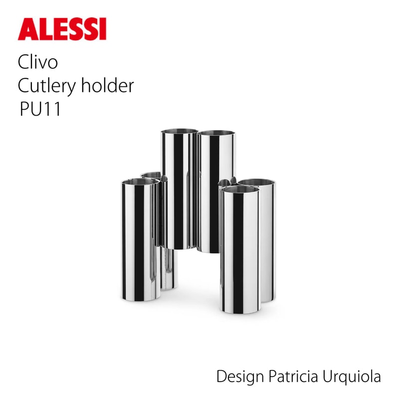 ALESSI A TEMPO 水切りラック（カトラリーラック付き） アレッシ APD04