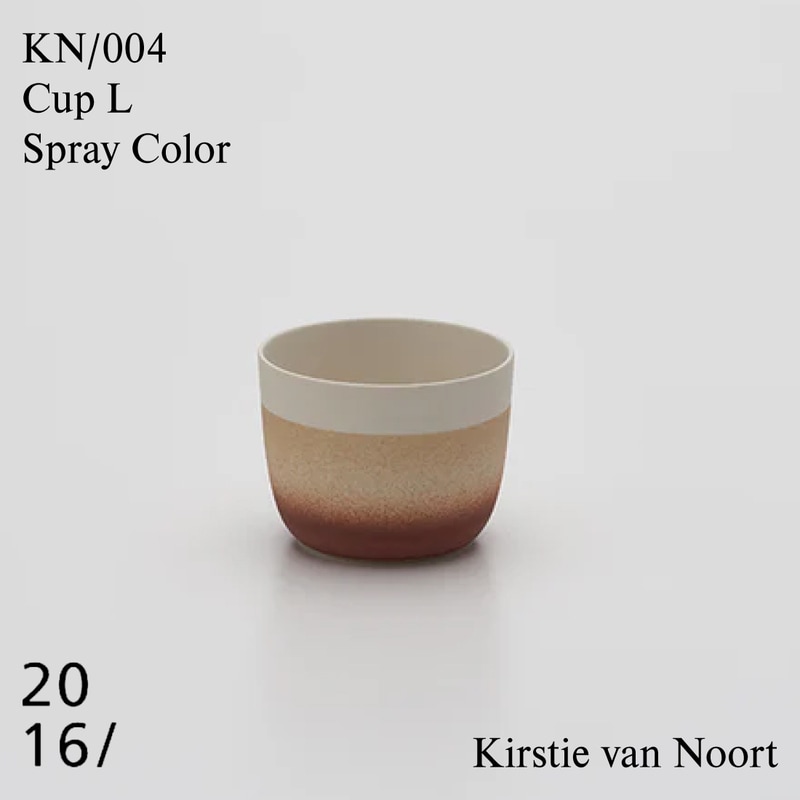 Cup L Spray Color KN 004/ 2016 / arita japan / カースティヴァンノートKirstie van Noort