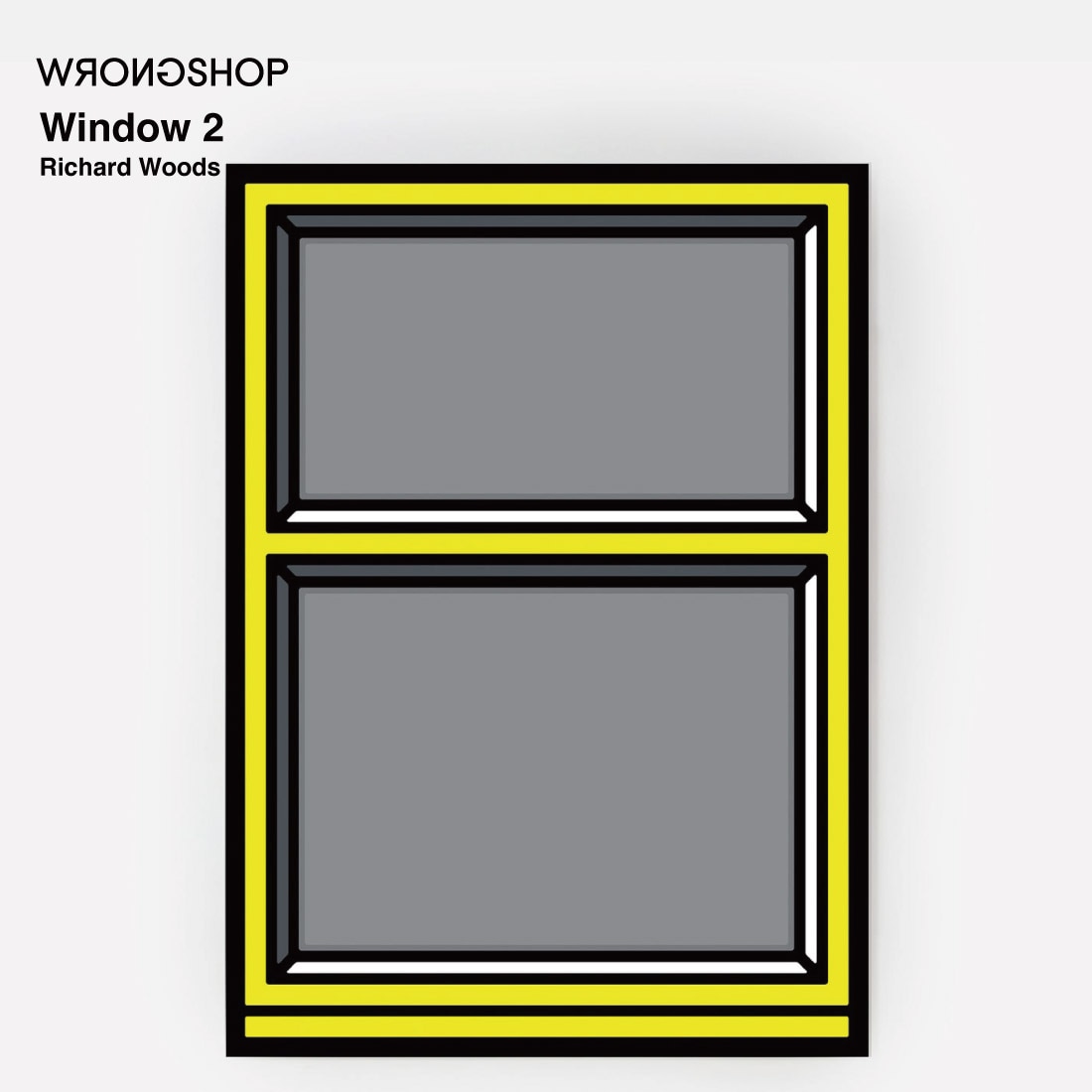 Window2 ウィンドウ2 ポスター / WRONGSHOP ロングショップ /  Richard Woods リチャード・ウッズ