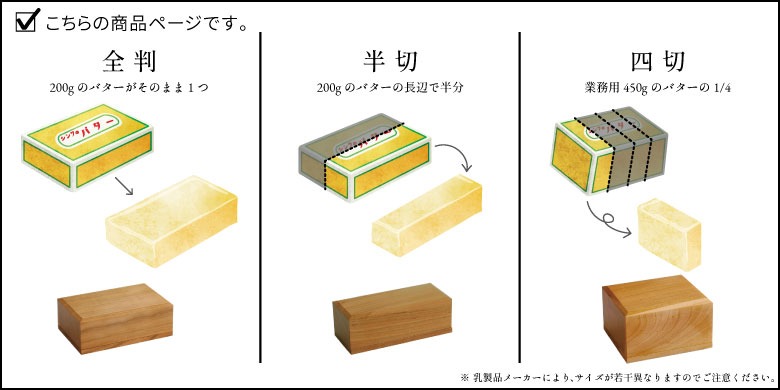 東屋・あづまや】バターケース200グラム全判 AZAW00202【コンビニ受取