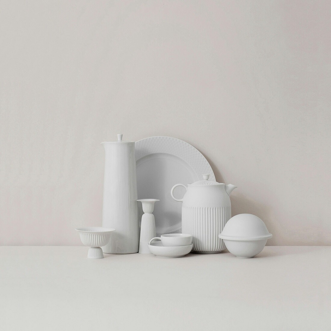 ��SALE�ۥ����ݥ��Բ� LyngbyPorcelaen ����ӥ塼�ݡ������ Tse Candle holder �ĥ� �����ɥ�ۥ���� ƫ�� �� Pili Wu �ԥꡦ����