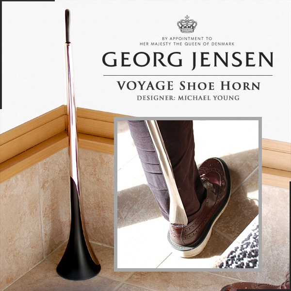 ��Georg Jensen / ���硼�� �����󥻥��VOYAGE Collection Shoe Horn/���塼�ۡ���<br>Shoehorn/���٤�/�ǥ�ޡ���/���ƥ�쥹/Michael Young<br>�ڥ���ӥ˼����б����ʡۡ�RCP��