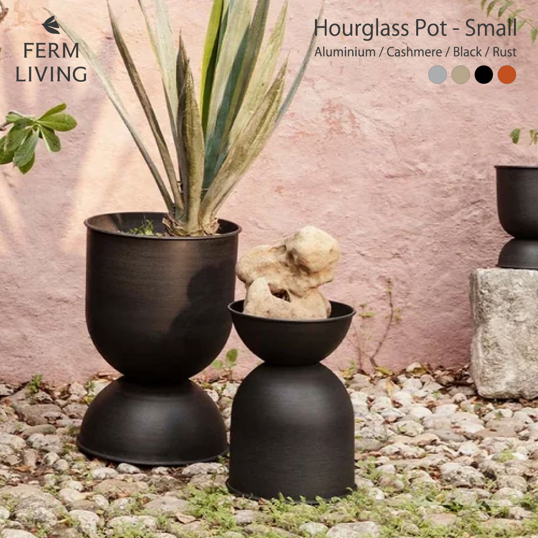 Hourglass Pot Small アワーグラス ポット スモール / ferm LIVING