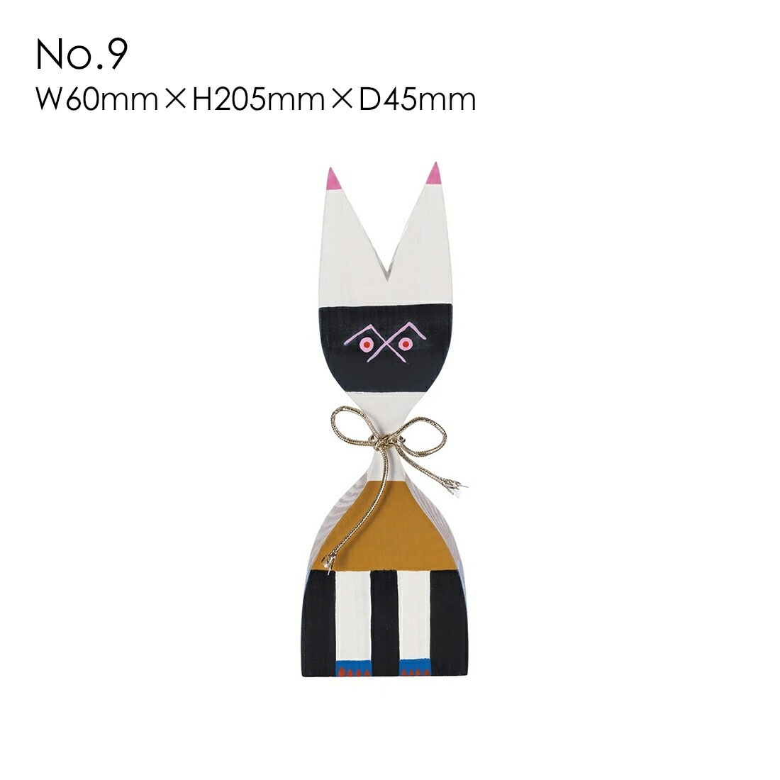 vitra �����ȥ� Wooden Dolls ���åǥ�ɡ��� No.9 Alexander Girard ���쥭������������顼�� ���֥��� ����ƥꥢ �ե�����������