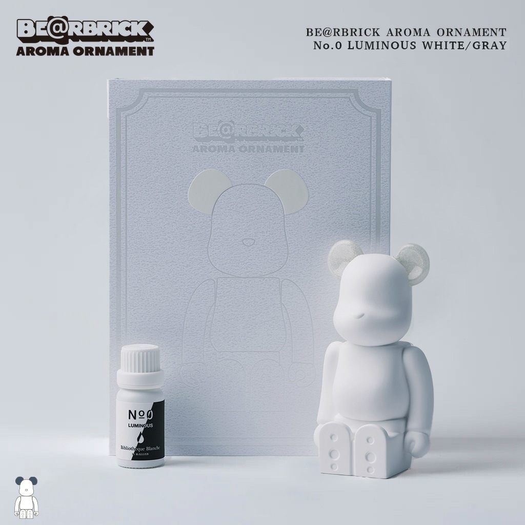 Ballon �Х��� BE@RBRICK AROMA ORNAMENT No.0 LUMINOUS WHITE GRAY �٥��֥�å� �����ޥ����ʥ��� �߸� ȯ�� �롼��ե쥰��� ����ߥå�<br><br>�٥��֥�å��Υ���ߥå��������ޥǥ��ե塼�����ڥ��ե��ý���
