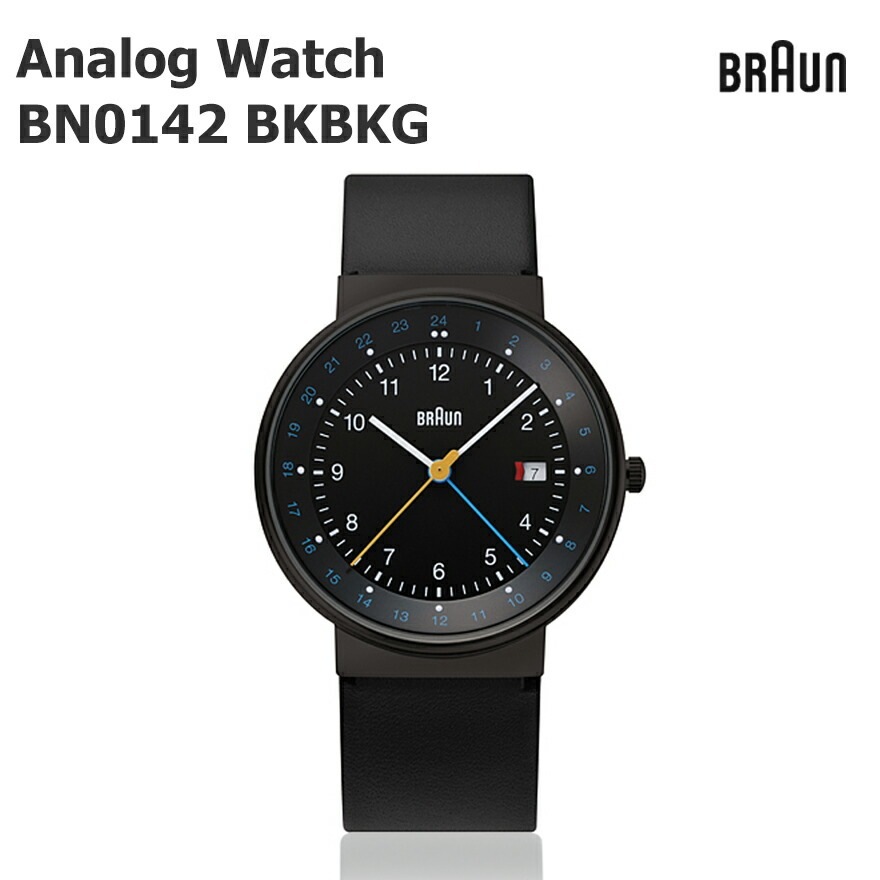 BRAUN ブラウン BRAUN Analog Watch BN0142 ブラック<br>腕時計