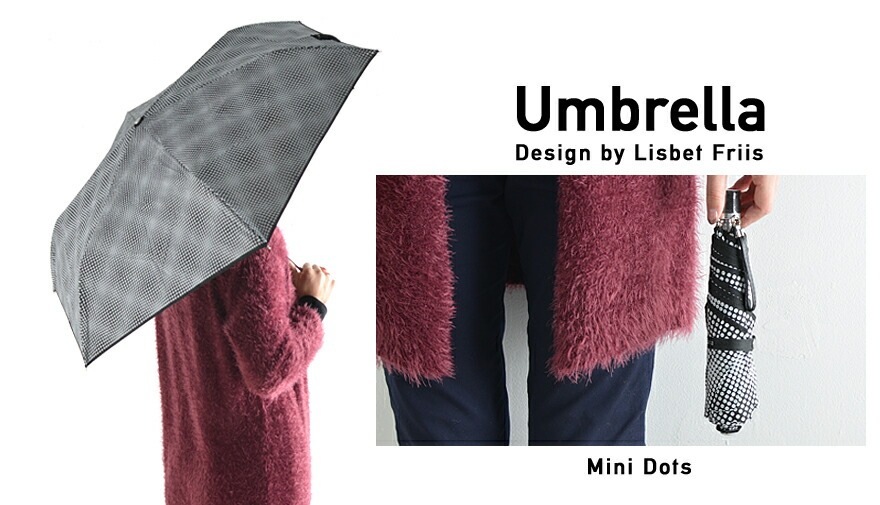 �ޤꤿ���߻���kura/�������Lisbet Friis �ꥺ�٥åȥե꡼�� �ߥ˥ɥå�/�ߥ˥ե��ѥ<br>�֥�å�/����֥��/Umbrella/����/�̲�/�ǥ�ޡ���/��/�ޤ���߻���RCP��