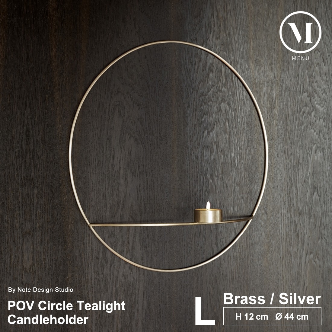 Audo Copenhagen POV ��������ƥ����饤�ȥ����ɥ�ۥ���� L �֥饹 ����С�