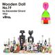 vitra �����ȥ� Wooden Doll ���åǥ�ɡ��� No.19 Alexander Girard ���쥭������������顼�� ���֥��� ����ƥꥢ �ե�����������