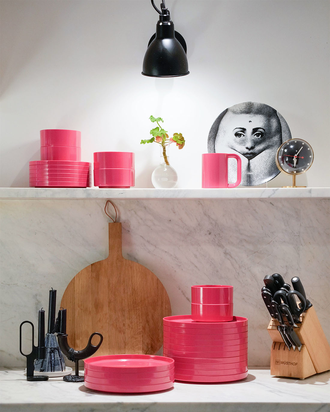 Heller إ顼 Hellerware إ顼 Mug ޥ 400ml å ޥå ץ饹å ե Lella & Massimo Vignelli ޥå⡦ͥå&å顦ͥå<br><br>Ѥ߽ŤͲǽʥեǳڤ줿ޥå