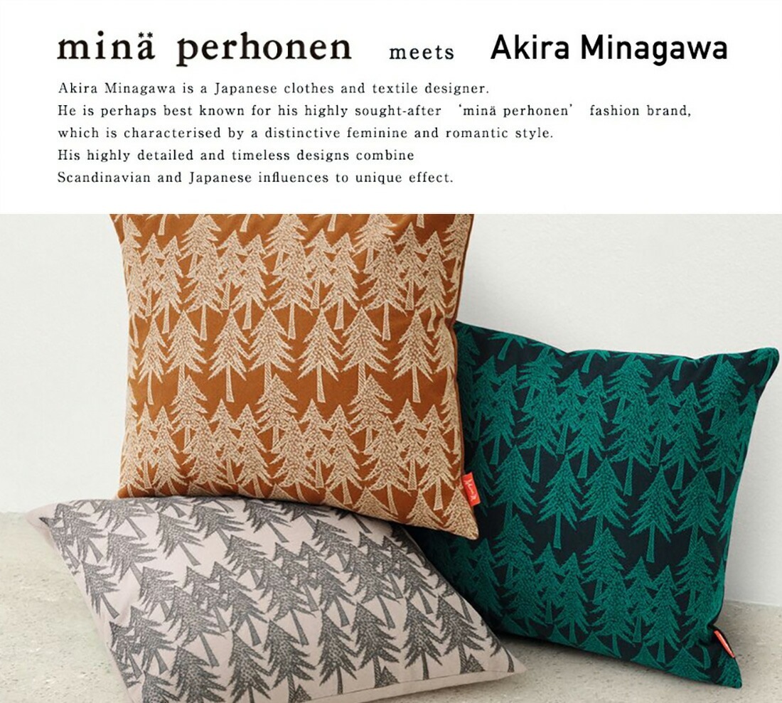 ��SALE�ۥ����ݥ��Բ� mina perhonen �ߥ� �ڥ�ۥͥ� �� Kvadrat �������ɥ� Slow Dance cushion ���������󥹥��å���� 50x70cm ������ Akira Minagawa �̲�