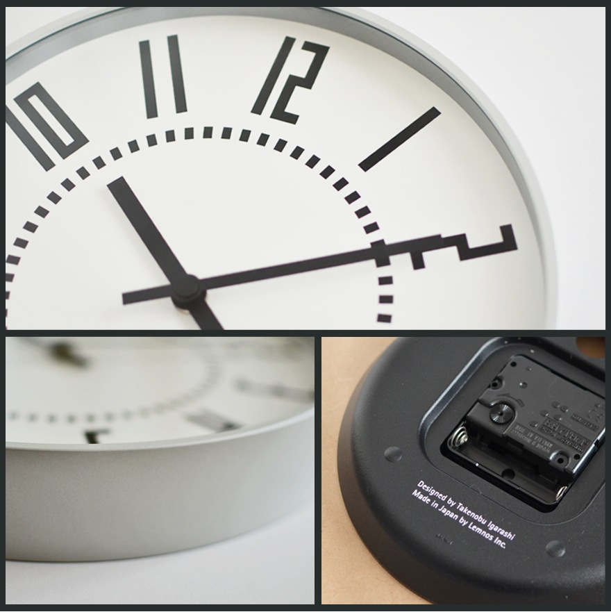 �ڳݤ��եå��ץ쥼��ȡ�Lemnos ���Υ� eki clock ���������å�<br>�ǥ����ʡ����޽��� ��Ī<br>�ɳݤ�����/����ƥꥢ/����ߥ˥���/�̲�<br>�ڥ���ӥ˼����б����ʡۡ�RCP��