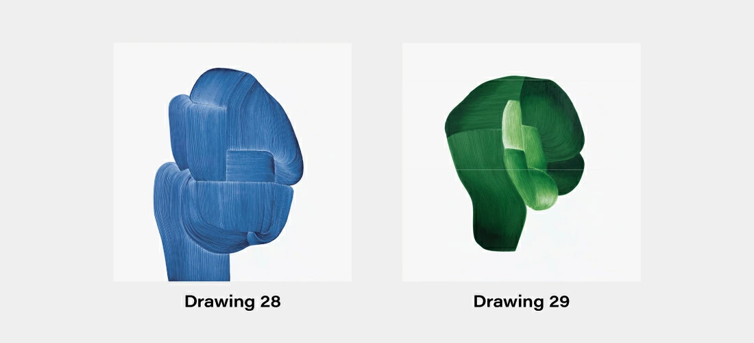 ロナンブルレック Ronan Bouroullec Drawing1 ポスターロール単品 】Drawing ドローイングポスター/ WRONGSHOP
