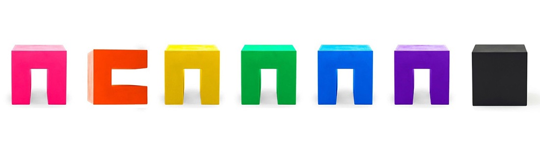 Heller إ顼 Vignelli Cube ͥå 塼 Lella&Massimo Vignelli ޥå&å顦ͥå ġ åȥޥ ɥơ֥ ȥɥ<br><br>⳰鷺ѤǤͥåꥭ塼