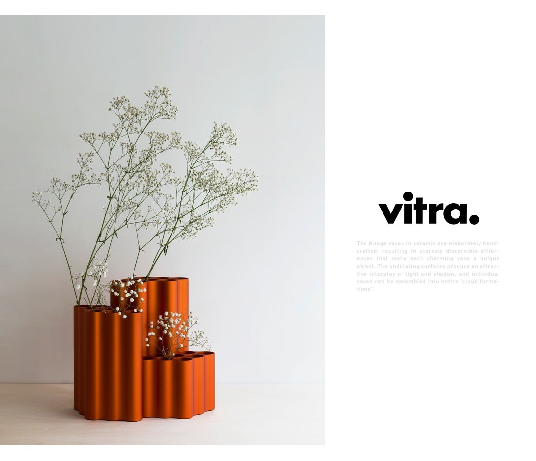 Vitra ヴィトラ Nuage ceramic ヌアージュ セラミック フラワーベース