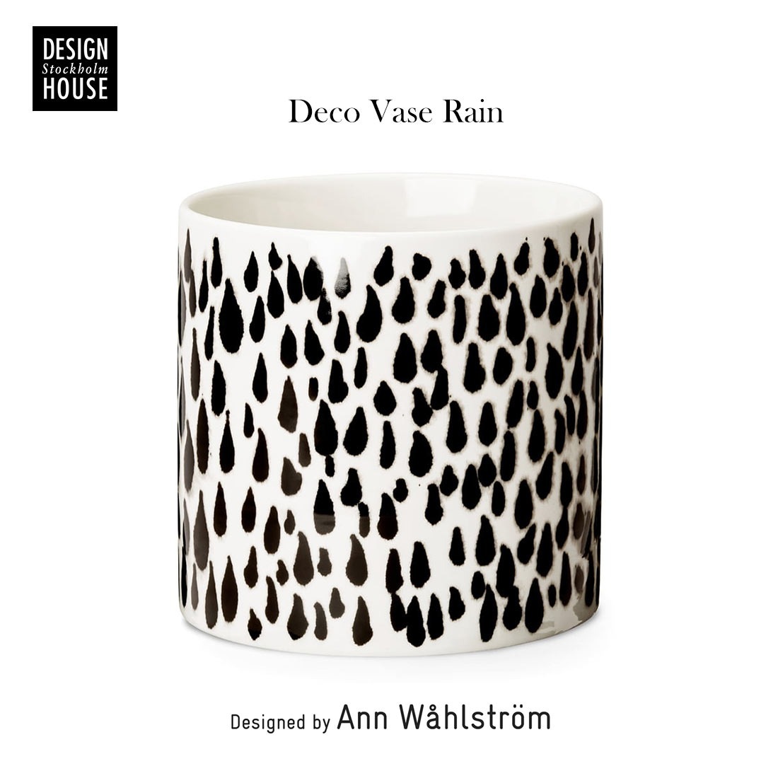 Design House StockholmDECO VASE RAIN ǥ١ 쥤 ǥϥȥåۥ 501047891000 Rain  ̲