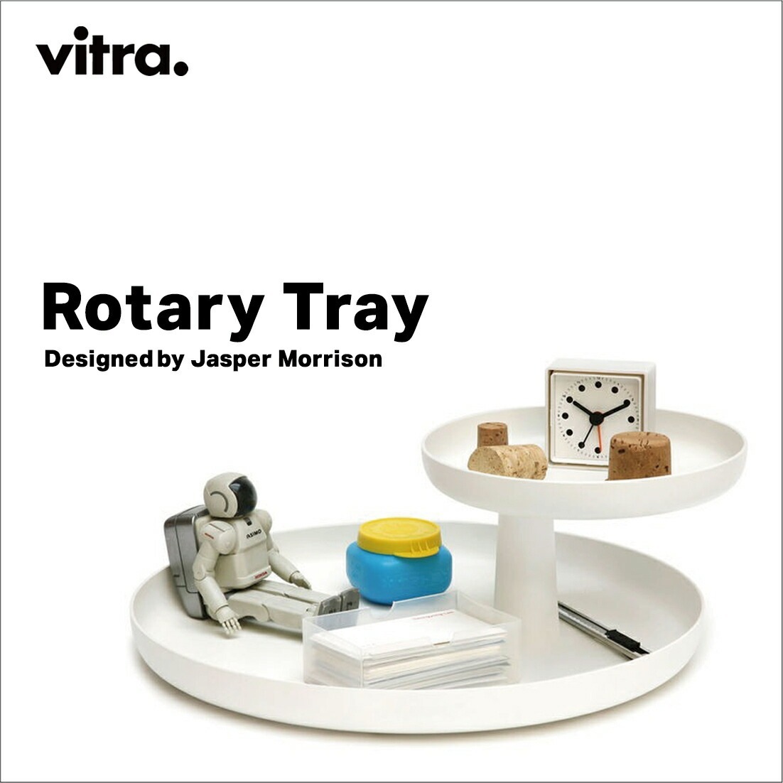 Vitra ȥ ꡼ȥ졼 RotaryTray Jasper Morrison Ǽ ơʥ꡼ ȥ