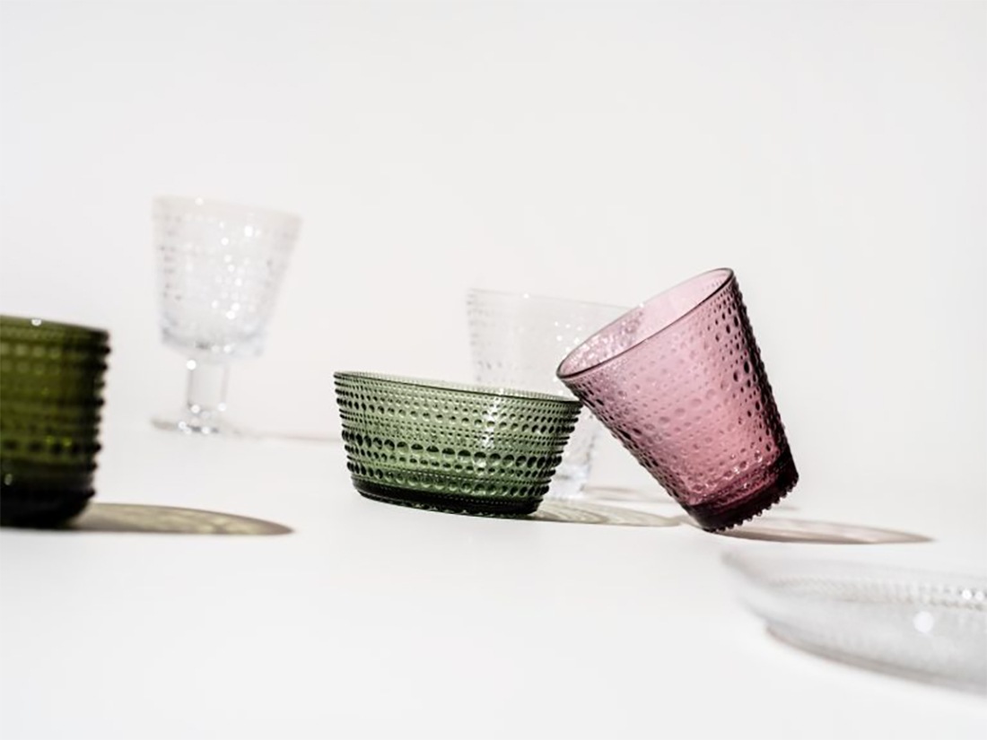 iittala å ƥإ Kastehelmi ܥ 롼 ѥ󥰥꡼ Сȥå Oiva Toikka ե 饹 <br><br>եɸǡϪΤפ̣륫ƥإ