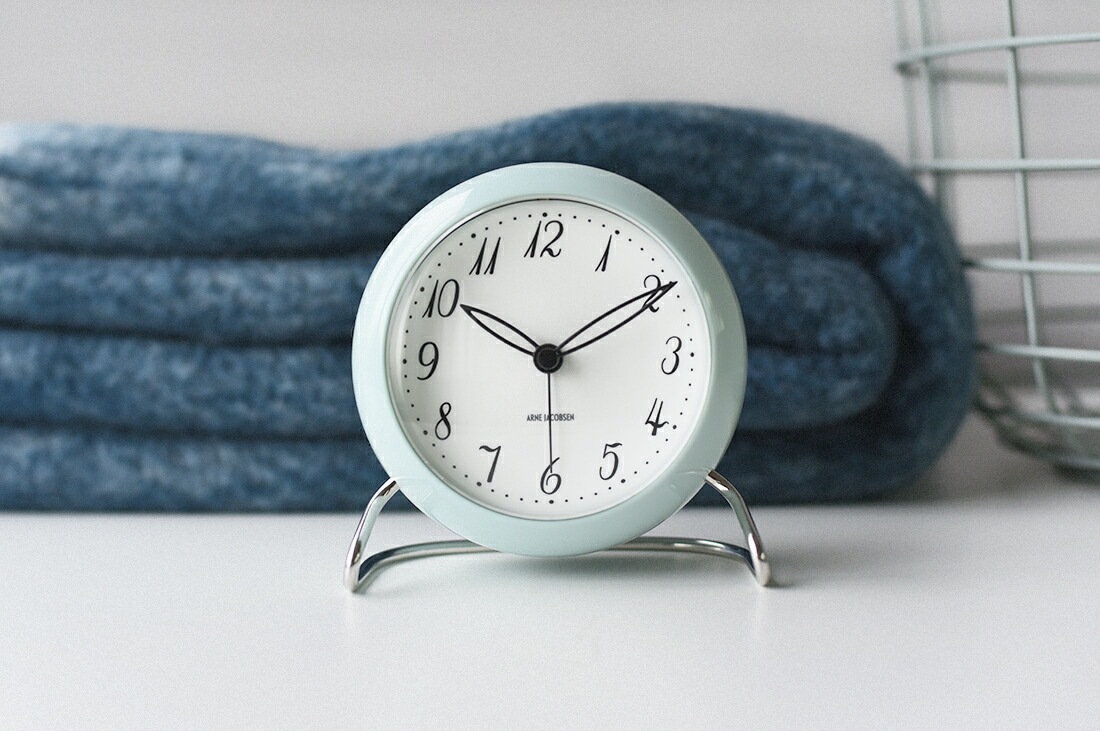ARNE JACOBSEN TABLE CLOCK LK 43681限定カラー アルネヤコブセン<br