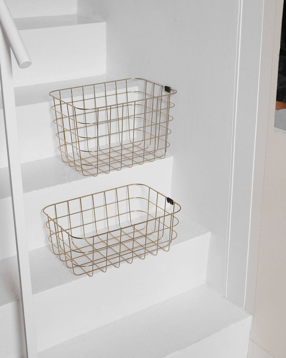 MOHEIM ��إ��� WIRE BASKET �磻�䡼�Х����å� ���ƥ�쥹 �������Х����åȡ����å��� ���̽� ��ӥ� ��Ǽ<br><br>����������߽Ф����WIRE BASKET