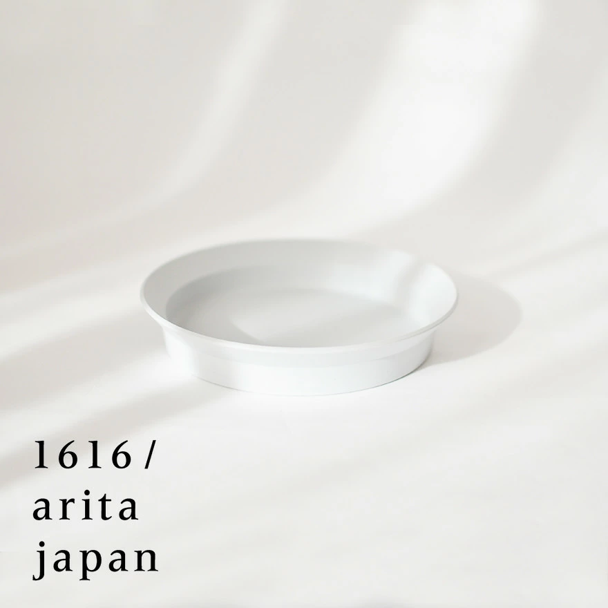 有田焼/磁器】1616/arita japan TY RoundDeepPlate160 Gray TYラウンド