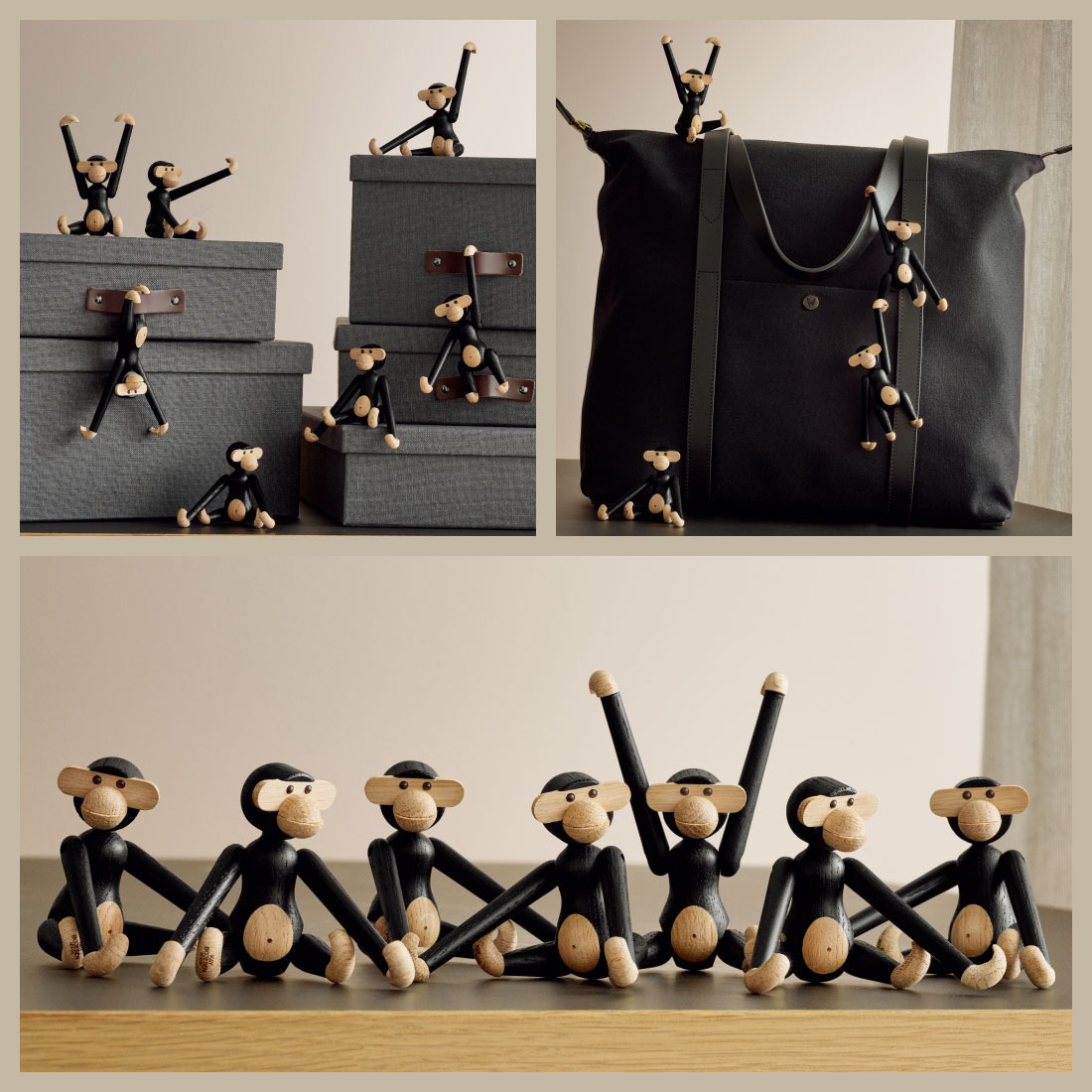 KAY BOJESEN/ܥMONKEY MINI,BLACK 39276/󥭡ߥ/֥å/ƥꥢ/ʪ////̲/ӥ˼б