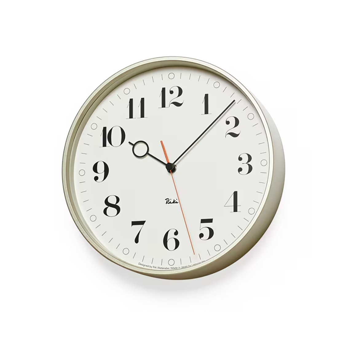 掛けフックプレゼント】Lemnos レムノス RIKI RING CLOCK リキリング