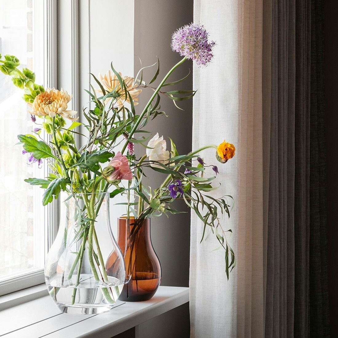 Georg Jensen 硼󥻥 CAFU VASE GLA CLEAR S եS 10019702 ե쥯  ե١