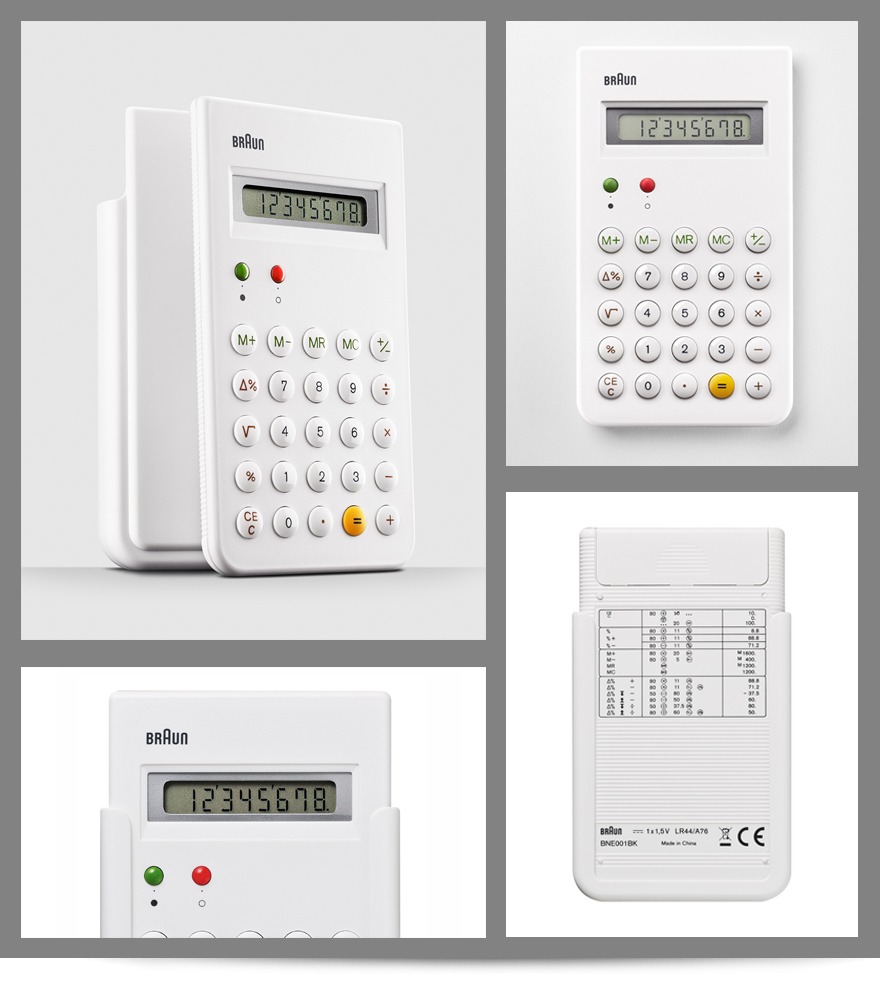 BRAUN ֥饦ۡET66 ǥBRAUN Calculator  BNE001 WH WHITE<br>ơʥ꡼/̲/ǥޡ/ڥӥ˼бʡۡRCP