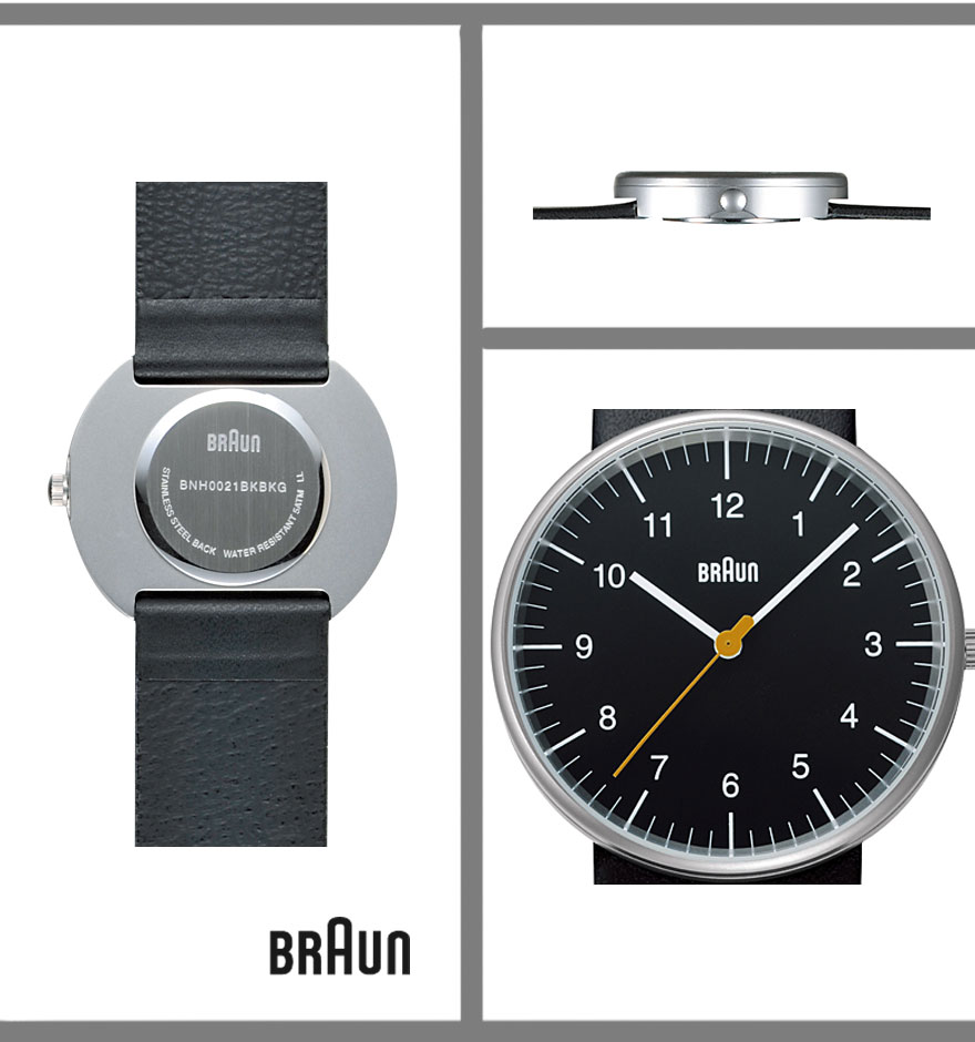 BRAUN �֥饦�� BRAUN Watch BNH0021 BKBKG �֥�å� <br>�ӻ��� �쥶�� �����å� �ӥ��ͥ� ��� �̲� �ǥ�ޡ��� ������������� MiyotaSuper2035