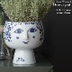 ��BJORN WIINBLAD���ӥ�󡦥�����֥�åɡ�Flower Pot with foot���֥롼��ľ��20cm<br> �ե��ݥå� ȭ ����ȭ ���տ�ʪ�ڥ���ӥ˼����б����ʡۡ�RCP��
