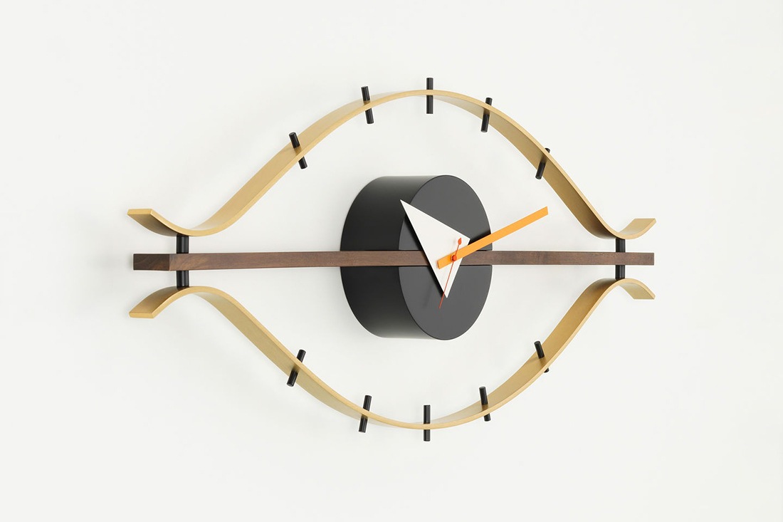 vitra ȥ Eye Clock å Wall Clocks 륯å GeorgeNelson 硼ͥ륽  ݻ ƥꥢ ̲ <br><br>硼ͥ륽󤬼ݤߥåɥ꡼Υǥħ륢Wall Clocks