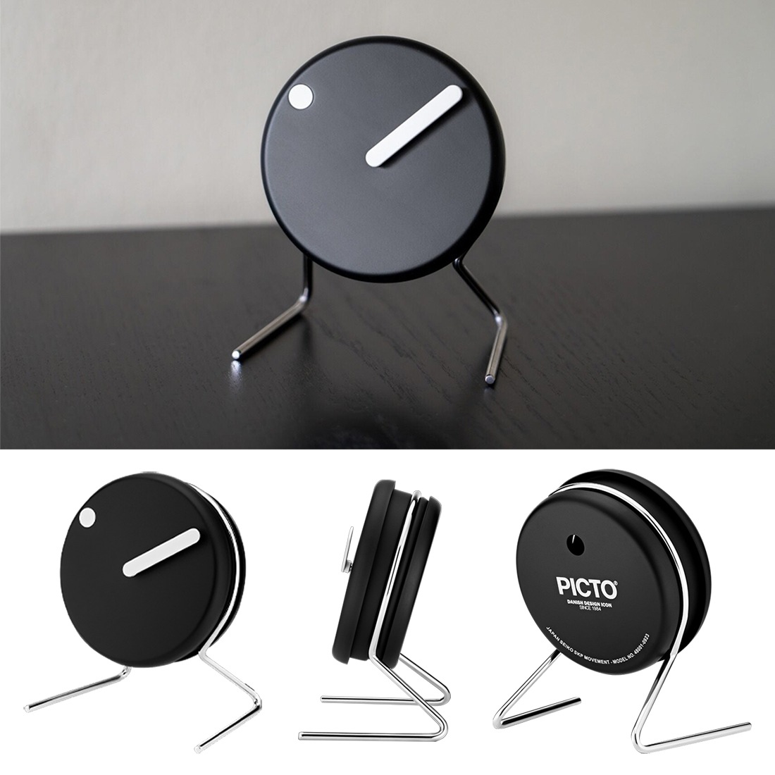 PICTO ԥ TABLE CLOCK ơ֥ å  ɳݤ ԥ㡼 ԥȥ ž Steen Christensen Erling Andersen<br><br>1984ǯȯ䤵줿βž뼰