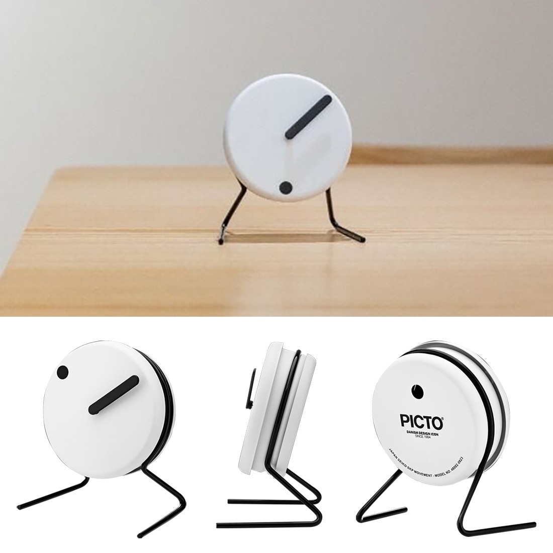 PICTO ԥ TABLE CLOCK ơ֥ å  ɳݤ ԥ㡼 ԥȥ ž Steen Christensen Erling Andersen<br><br>1984ǯȯ䤵줿βž뼰