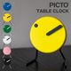 PICTO ԥ TABLE CLOCK ơ֥ å  ɳݤ ԥ㡼 ԥȥ ž Steen Christensen Erling Andersen<br><br>1984ǯȯ䤵줿βž뼰