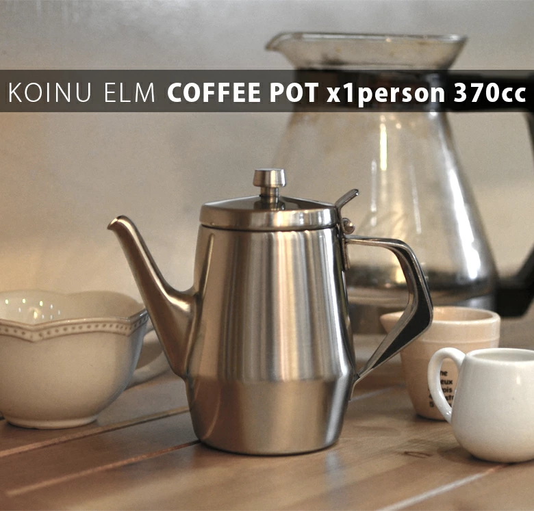 �����ҡ��ݥå� 1���� ����� �Ƹ�����ELM COFFEE POT/���㸩����/KOINU/�ܴ�������67001<br>���ƥ�쥹/�ƥ����ݥå�/���꡼��ݥå�/���奬���ݥå�/����/�����ҡ�/�ڥ���ӥ˼����б����ʡۡ�RCP��