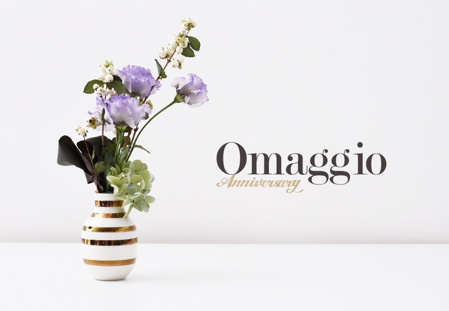 KAHLER 顼 Omaggio ޥ ֥饹 Small ˥С꡼١ 14118<br> ƥ٥ ƥ졼٥ Stilleben anniversary vase  ƫ  ̲ ǥޡڥӥ˼бʡۡRCP
