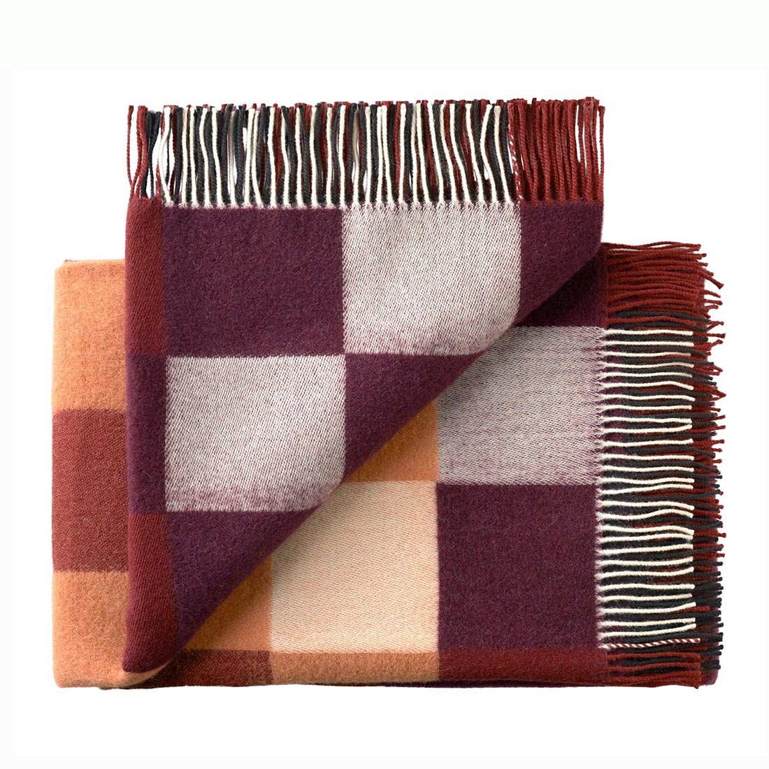 �ڥࡼ�ߥ󥹥ݥ󥸥磻�ץץ쥼��ȡ� Silkeborg Uldspinderi ���륱�ܡ�����ɥ��ԥ�ǥ� �ץ쥤��ӡ��ȥ��꡼�� ���������å� 130x190 cm �ƥ��ʡ���åĥ��� �֥�󥱥å� ������<br><br>�⥶�����Τ褦�ˤ���Ф��줿���������Υ��������å�