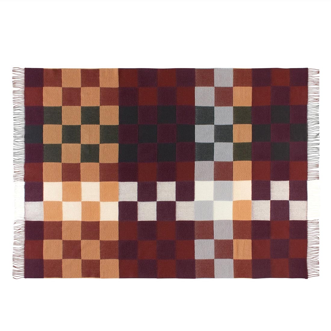 �ڥࡼ�ߥ󥹥ݥ󥸥磻�ץץ쥼��ȡ� Silkeborg Uldspinderi ���륱�ܡ�����ɥ��ԥ�ǥ� �ץ쥤��ӡ��ȥ��꡼�� ���������å� 130x190 cm �ƥ��ʡ���åĥ��� �֥�󥱥å� ������<br><br>�⥶�����Τ褦�ˤ���Ф��줿���������Υ��������å�