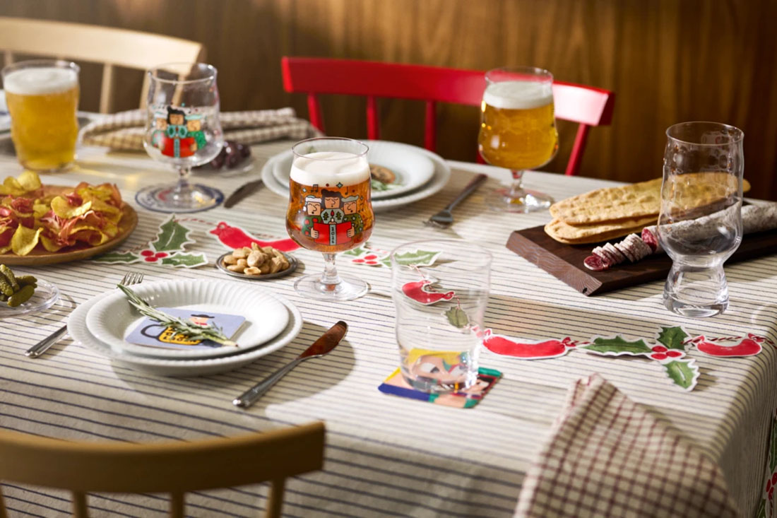 UNIVERSAL BEER GLASS Christmas 2026 ユニバーサルビアグラス 1個