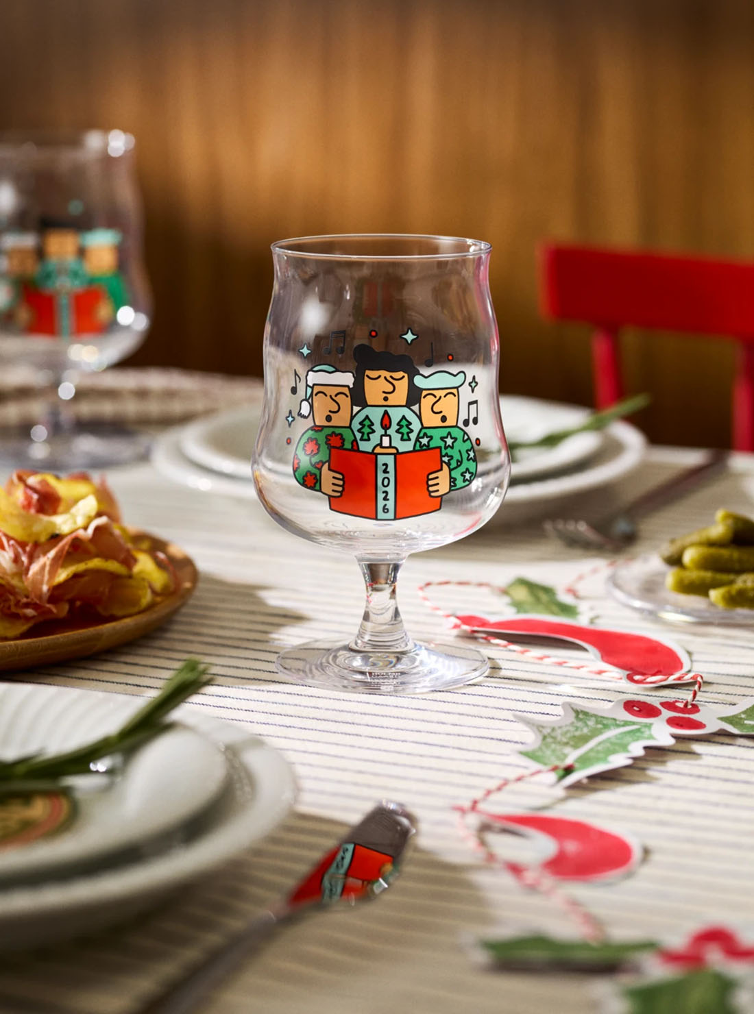 UNIVERSAL BEER GLASS Christmas 2026 ユニバーサルビアグラス 1個