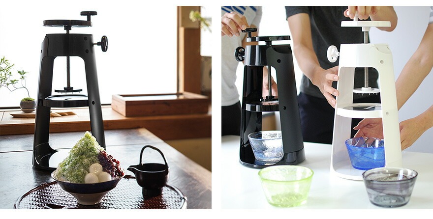 限定カラー〈未使用品〉貝印Kai House本格かき氷器ホワイトDL7527 流行りのフワフワかき氷を自宅で手軽に。昨年完売御礼を記録した大