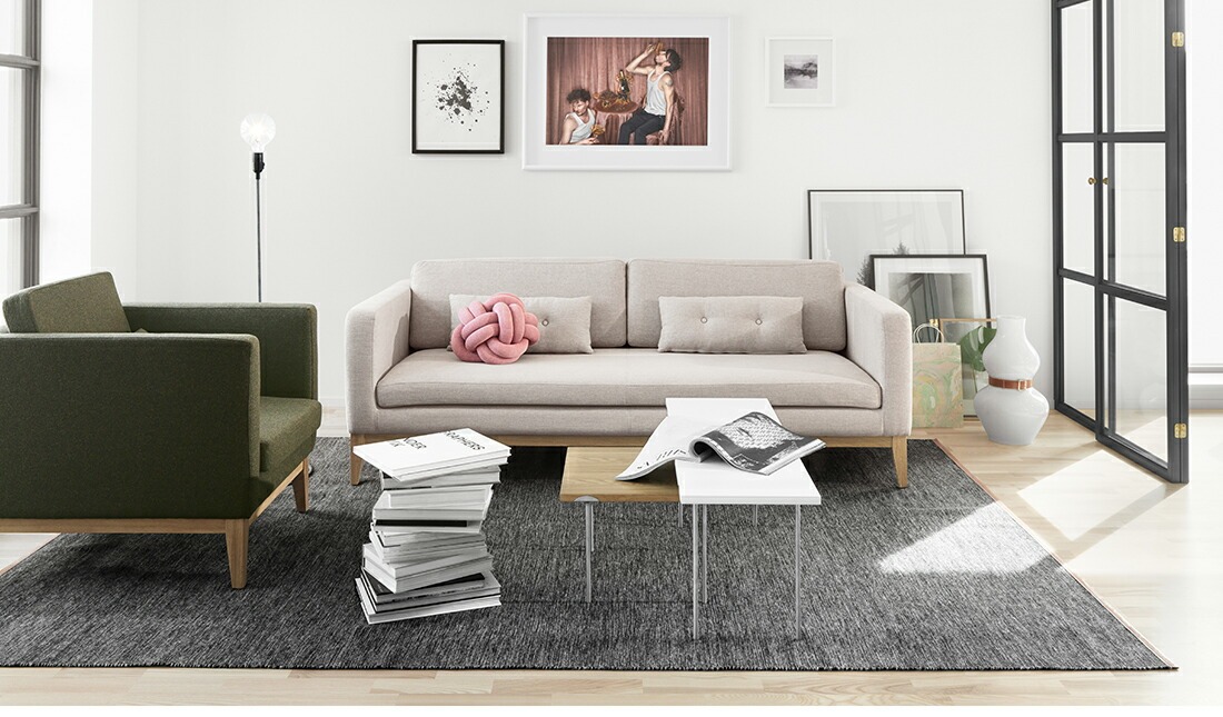 ������Բġۡ�Design House Stockholm �ǥ�����ϥ��� ���ȥå��ۥ���Bjork rug �饰�ޥå� 70��130cm<br>Lena Bergstrom ���إޥå� ���å���ޥå� ������ �̲� �ǥ�ޡ�����RCP��