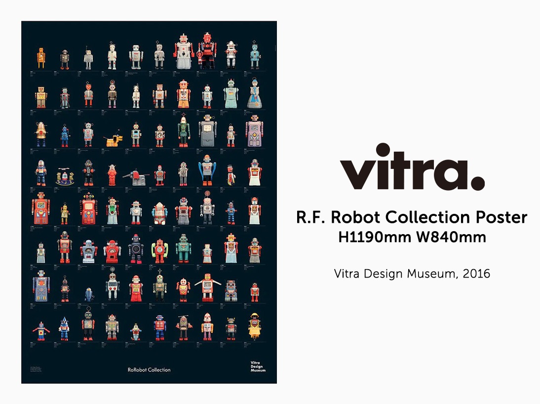 vitra Design Museum ロボットコレクションポスター Robot Collection Poster ヴィトラデザイン